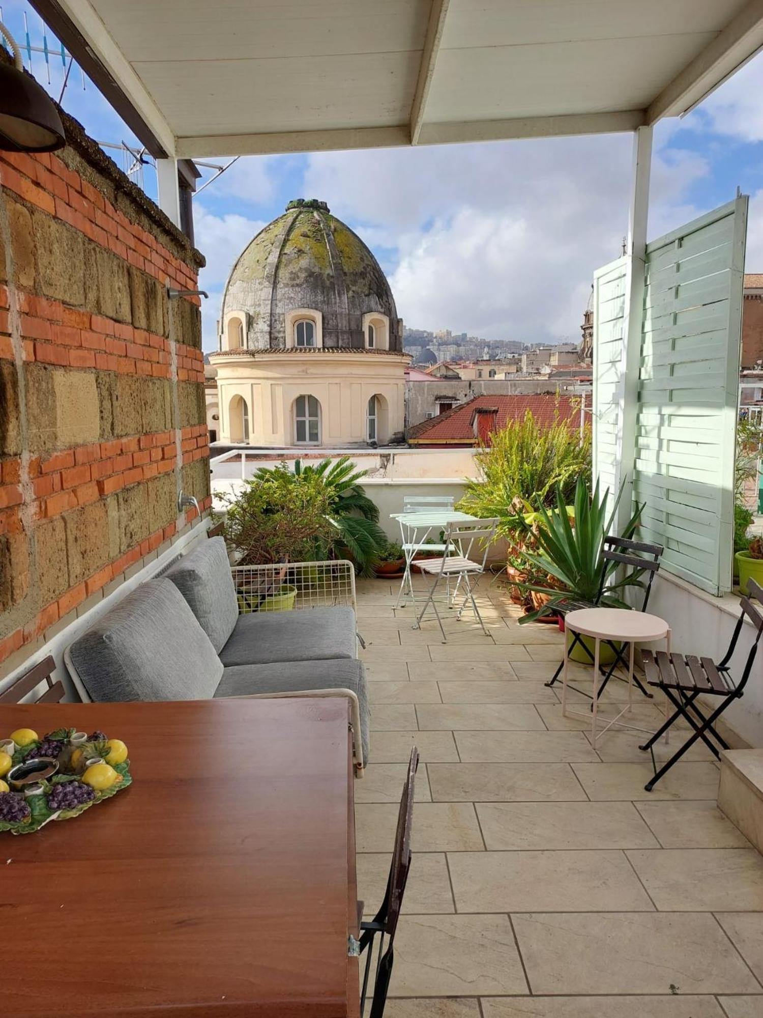 Apartament Historic Naples Relais Le Terrazze Zewnętrze zdjęcie