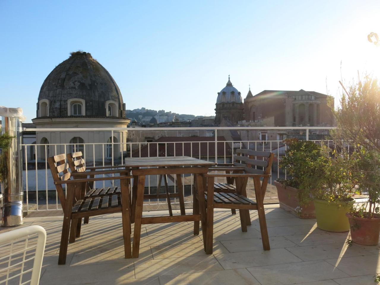 Apartament Historic Naples Relais Le Terrazze Zewnętrze zdjęcie